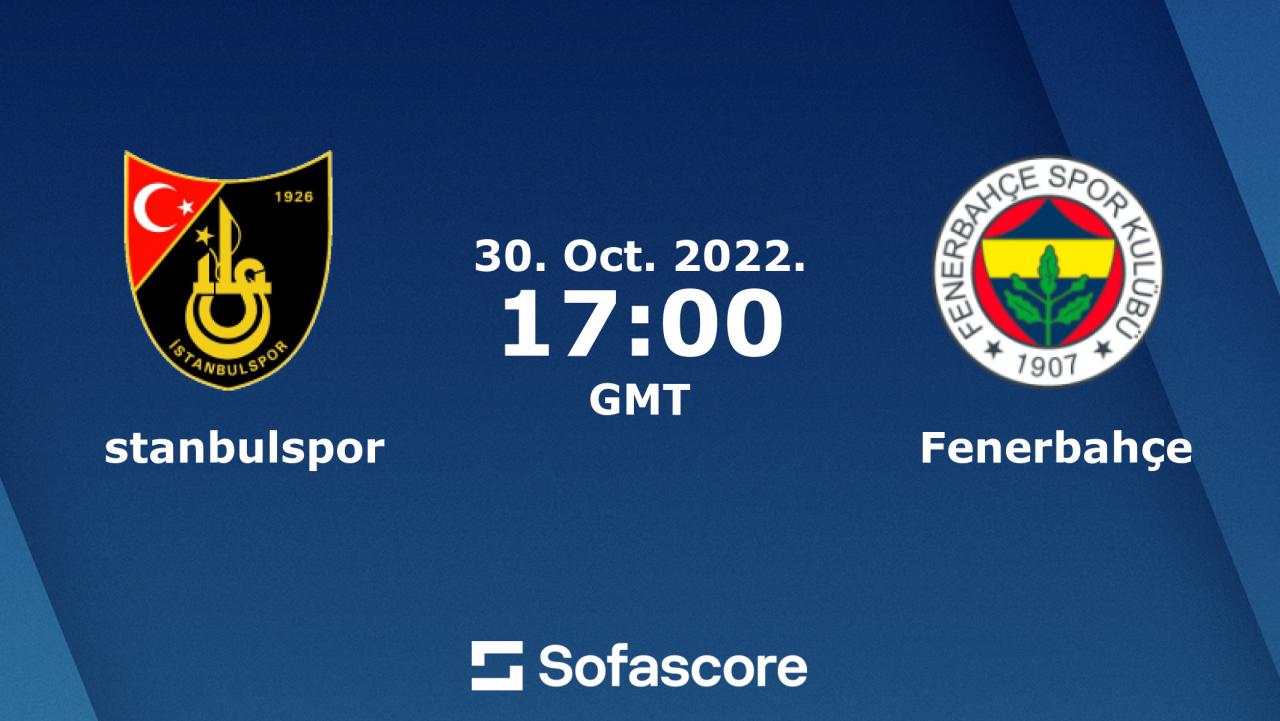Campeonato Turco | Istanbulspor x Fenerbahce | 30/10/2022 - GBRJ ONLINE