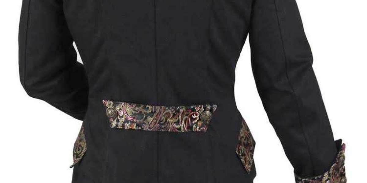 Shop Black Military Style Jacket Online