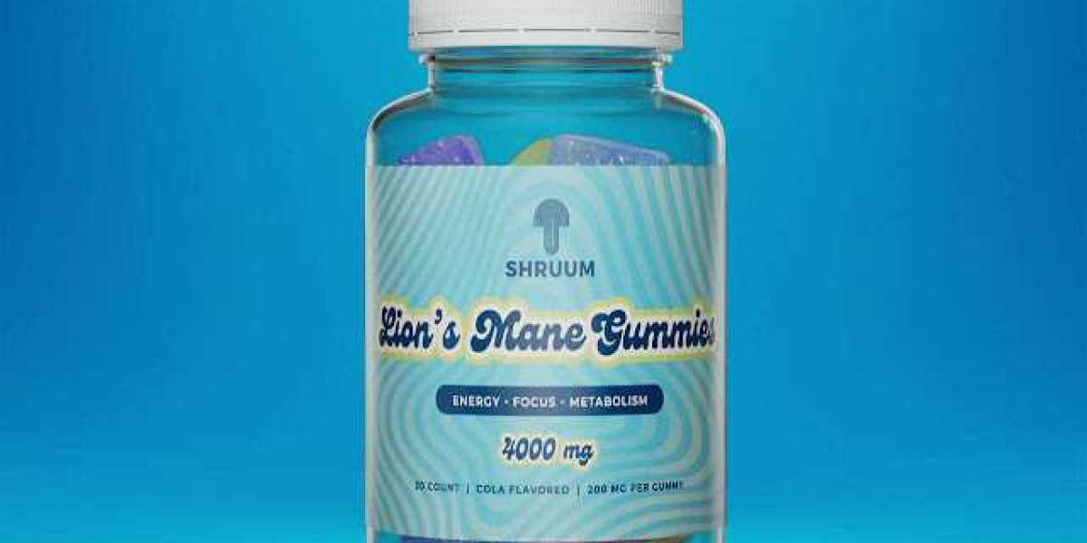 Shruum Lion's Mane Gummies - Increase Memory With this Brain Booster!