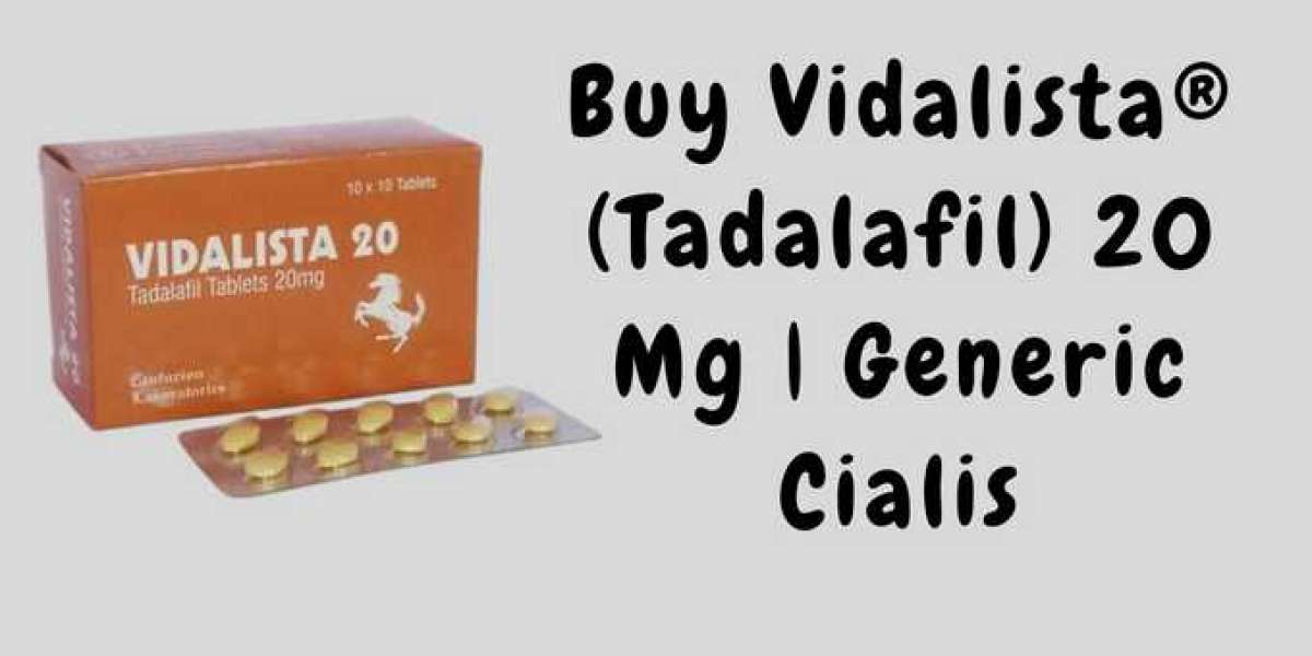 Buy Vidalista (Tadalafil) 20 MG | Generic Cialis | Flatmeds