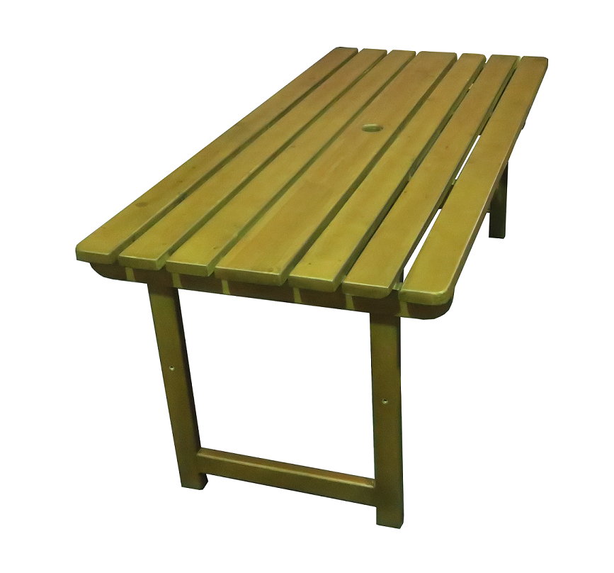 Pallet picnic table -Areeka Event Rentals