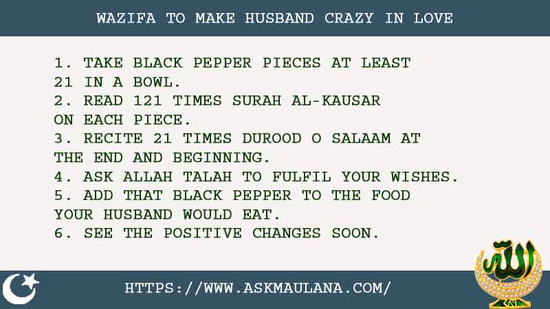 6 Impressive Wazifa To Make Husband Crazy In Love - Ask Maulana