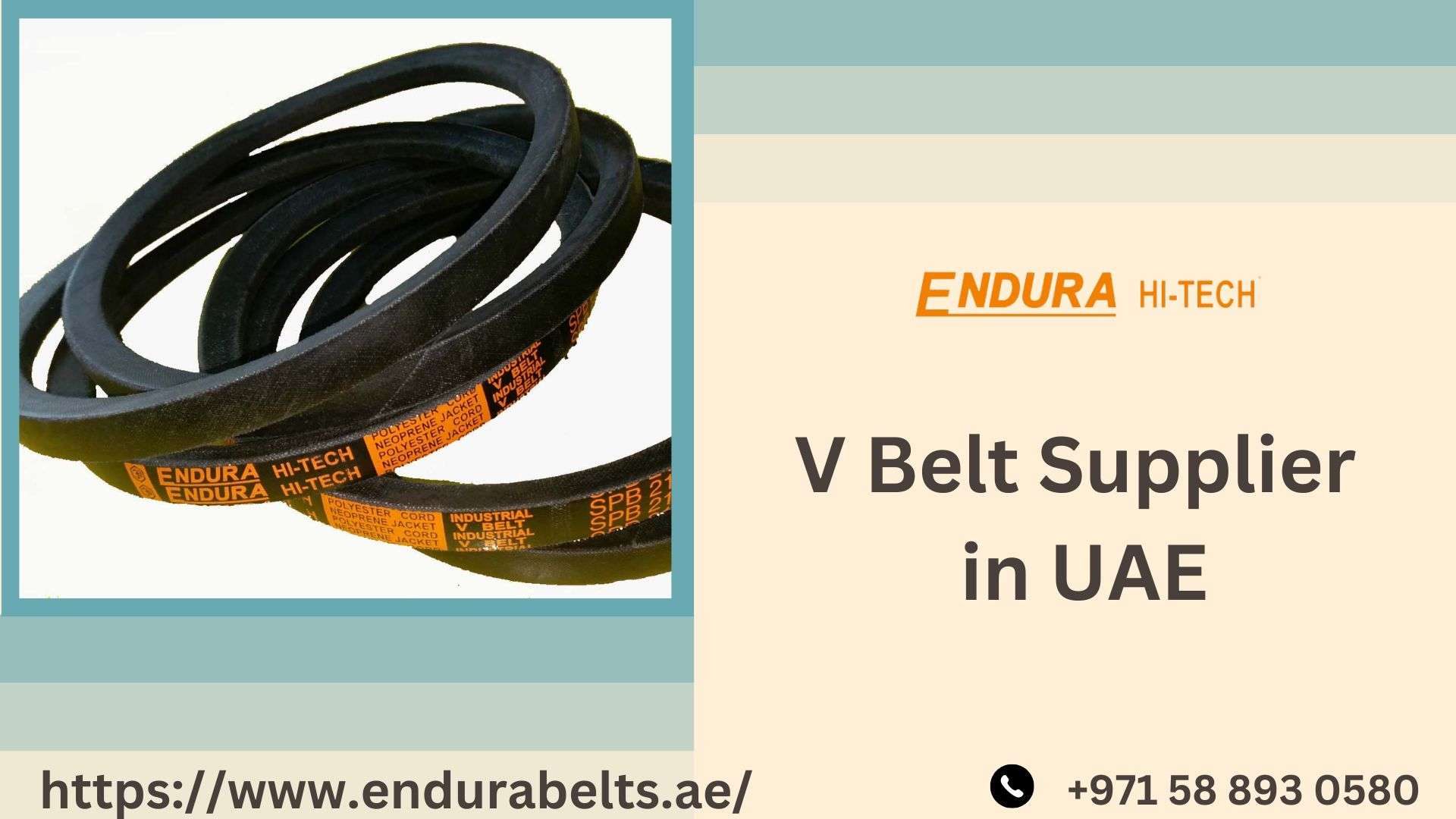 Leading V-Belt Supplier in UAE - Loxmy.com