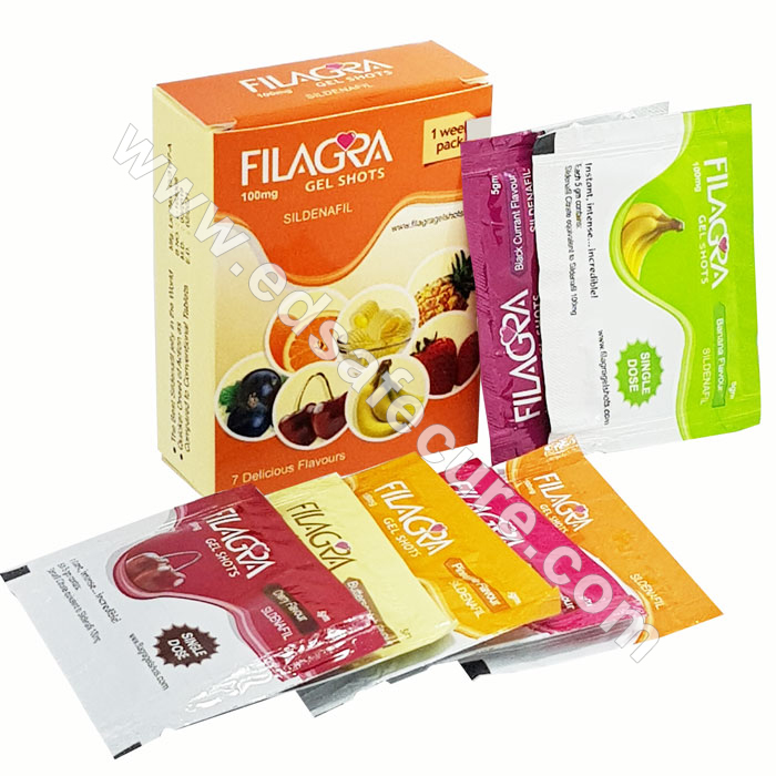 Buy Filagra Oral Jelly | Cheap Filagra Gel shots Online | UK