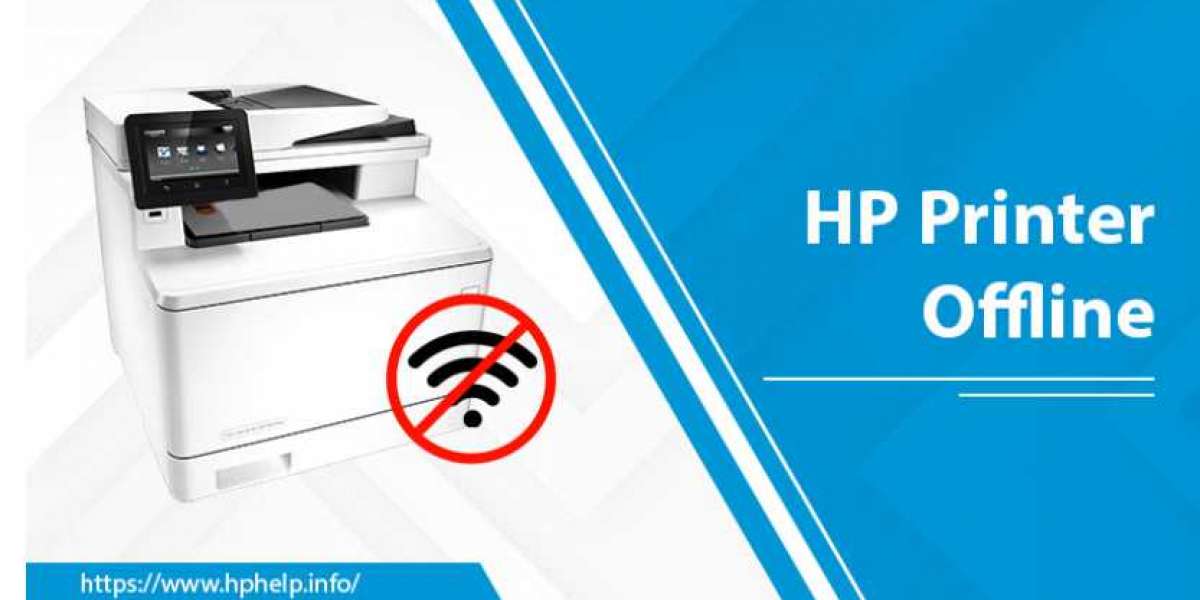 What should you do if your HP printer is offline?