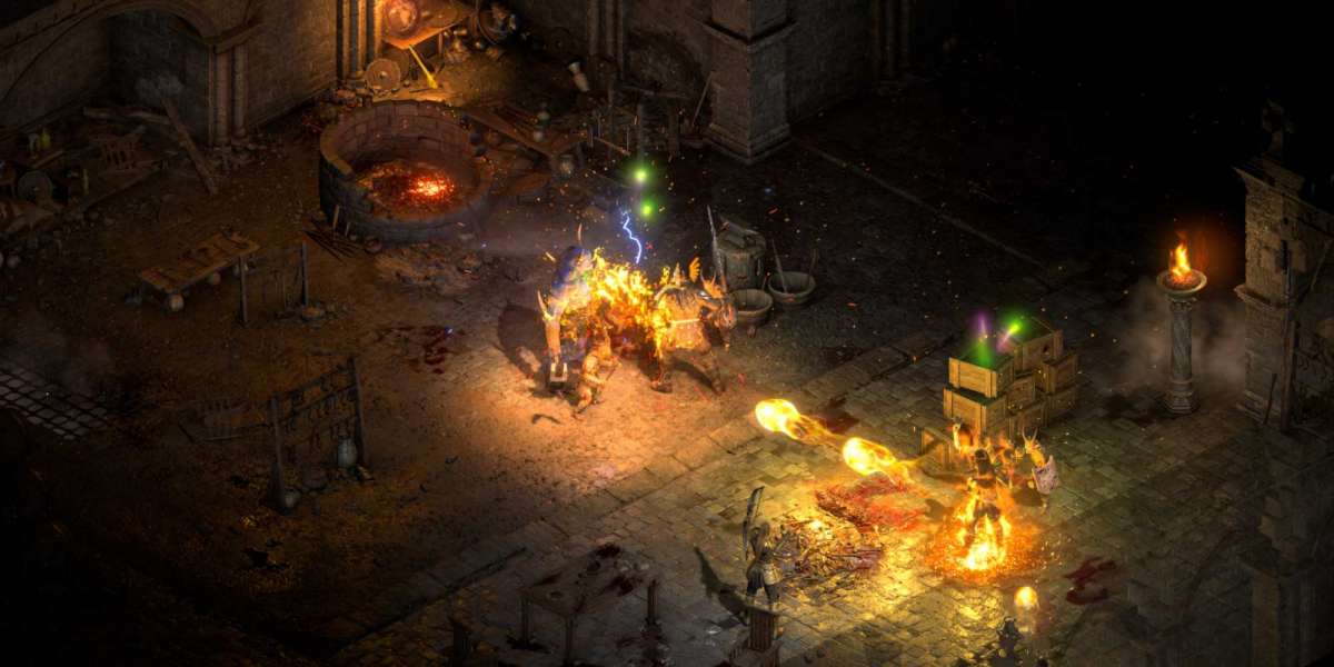 You will have the opportunity to deal the monster twice in Diablo 2