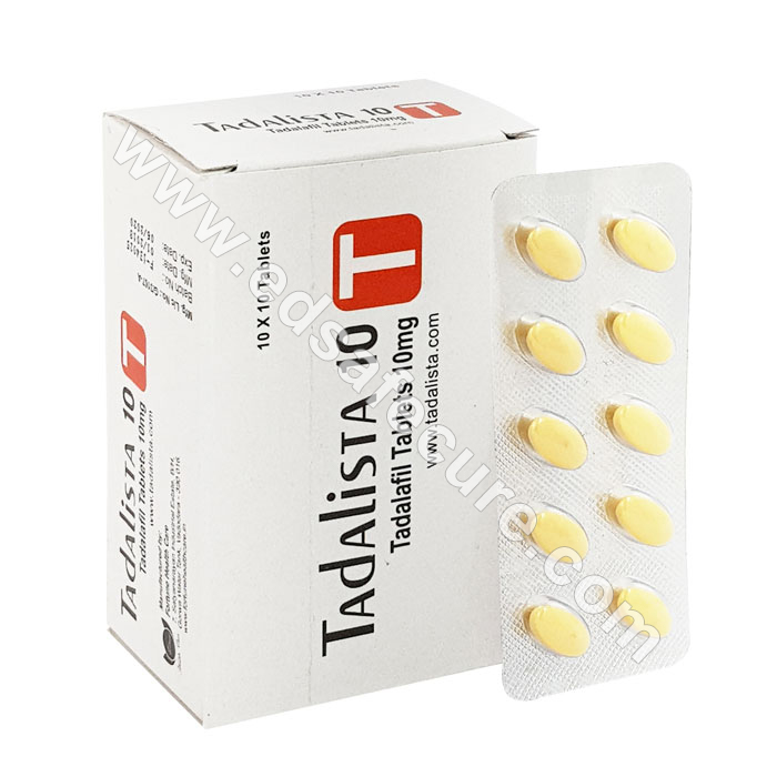 Tadalista 10Mg Tablet | Start with Only $50 | Best Discount