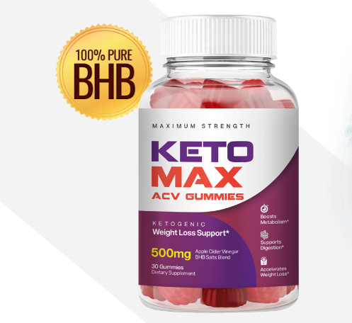 Keto Max ACV Gummies: The Convenient Way to Support Weight Loss!