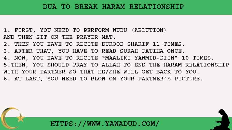 6 Miracle Dua To Break Haram Relationship - Ya Wadud - Islamic Solution