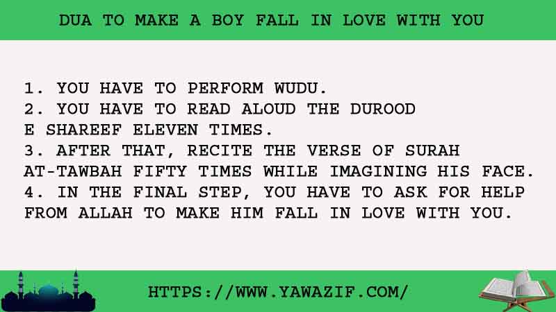 4 Expert Dua To Make A Boy Fall In Love With You - Ya Wazif - Love Problem Solution From Quran