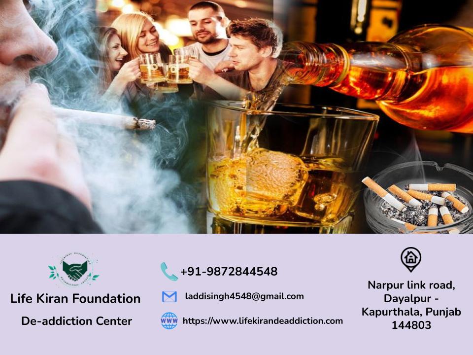 Treat your addiction with the Best Nasha Mukti Kendra in Punjab - Loxmy.com
