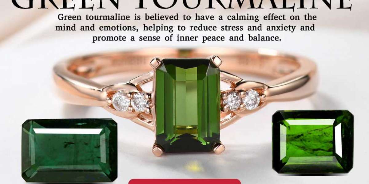Buy Certified Green Tourmaline Gemstone Online best price