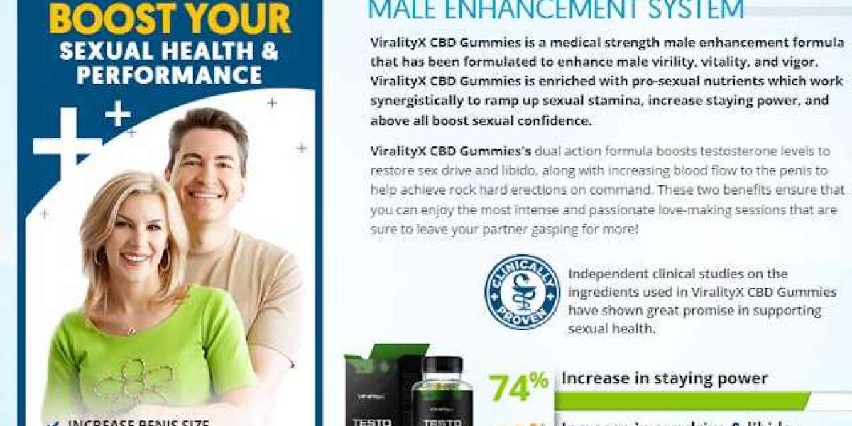 Get Ripped and Ready with ViralityX Testo CBD Gummies