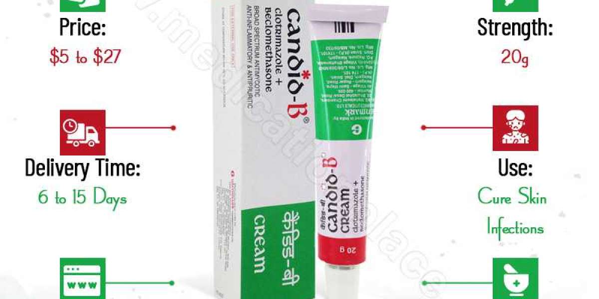 Treat Skin Problems With Candid B Cream 20gm