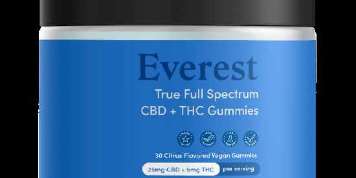 Everest Full Spectrum Gummies*Reduce Anxiety & Stress & Relief Pain Effectively!