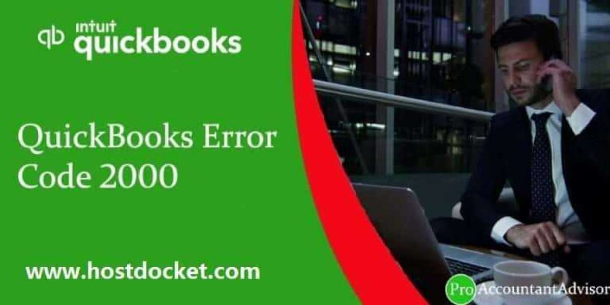 How to fix QuickBooks error 2000?