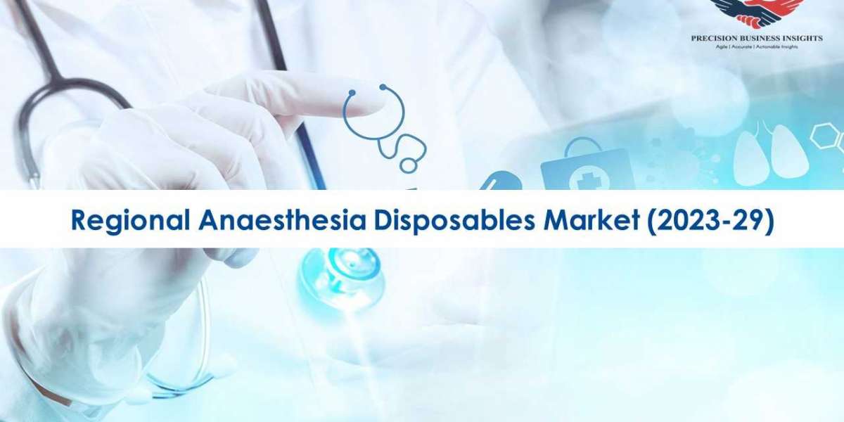 Regional Anaesthesia Disposables Market Emerging Trends 2023-29