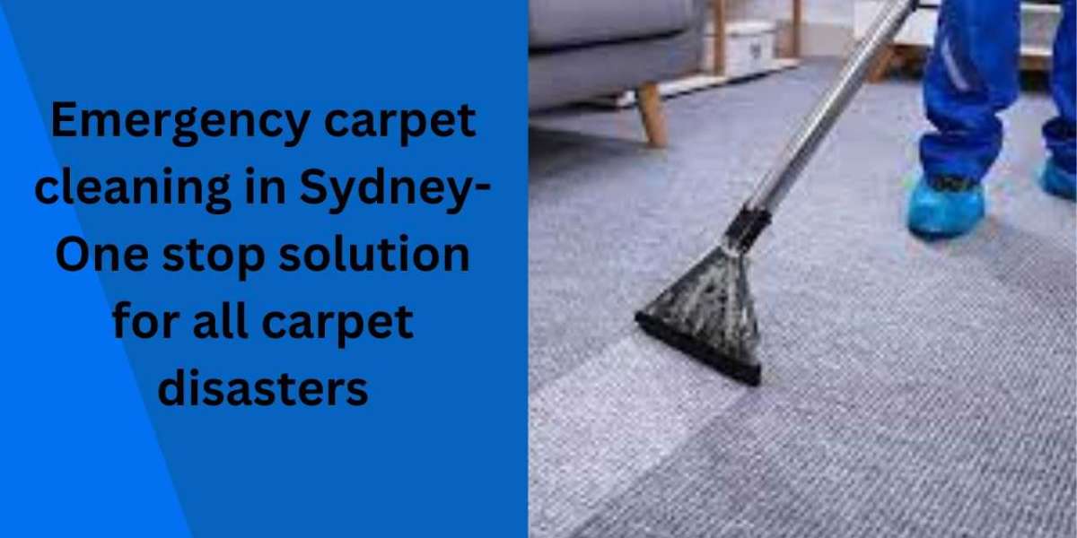 Emergency carpet cleaning in Sydney-One stop solution for all carpet disasters