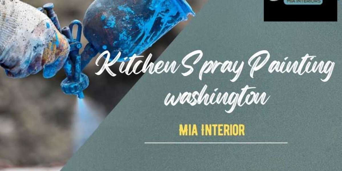 The Art of Kitchen Spray Painting in Washington - Transforming Aesthetics With Exquisite Transformations at Mia Interior