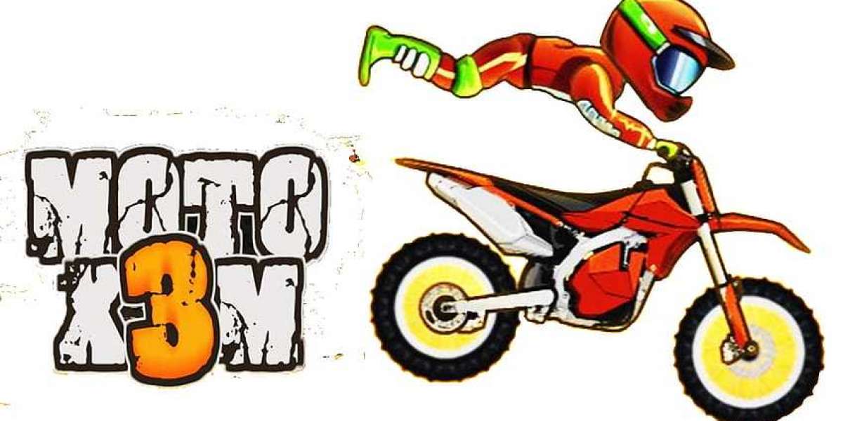 Playing Moto x3m bike race game! free online