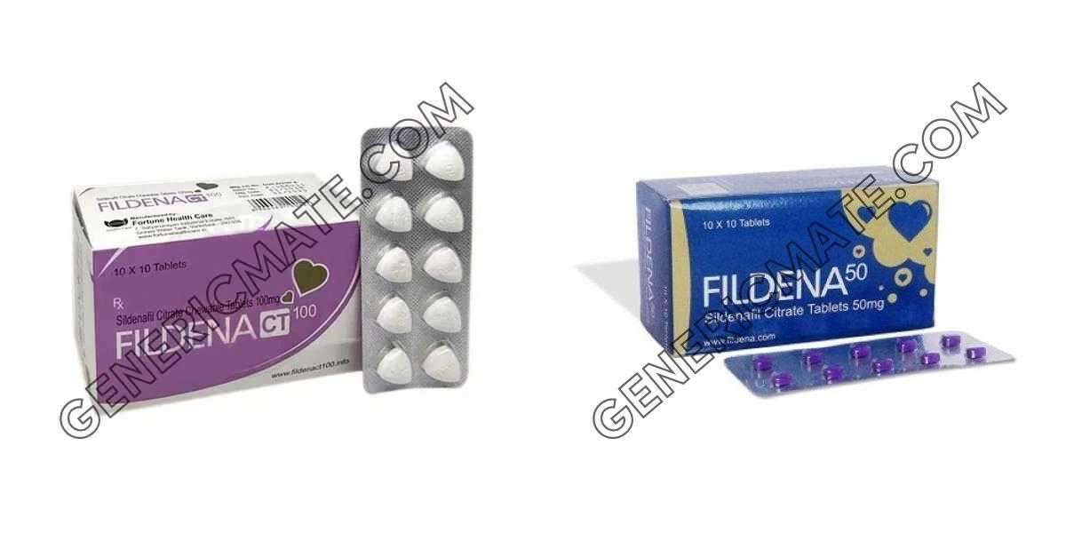 "The Convenient Choice: Exploring Fildena CT 100mg and Fildena 50mg Chewable Tablets for Erectile Dysfunction"