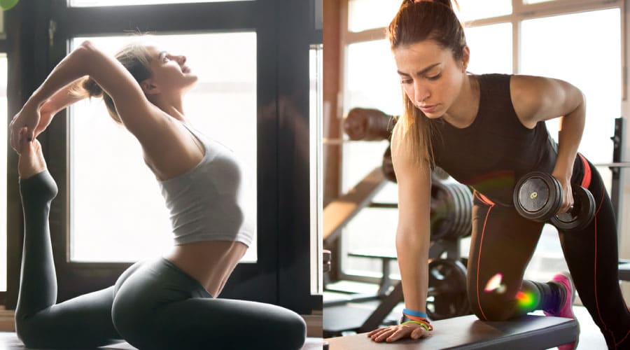 Gym or Yoga which is best for weight loss? - FitClub