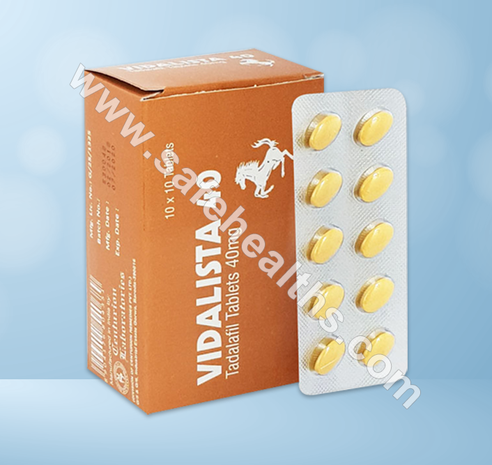 Vidalista 40 mg - SafeHealths