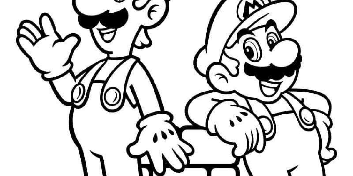 Disegni da colorare di Super Mario: Un'avventura artistica nel Regno dei Funghi