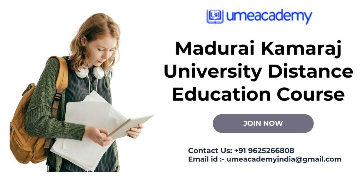 Madurai Kamaraj University Distance Education Course
