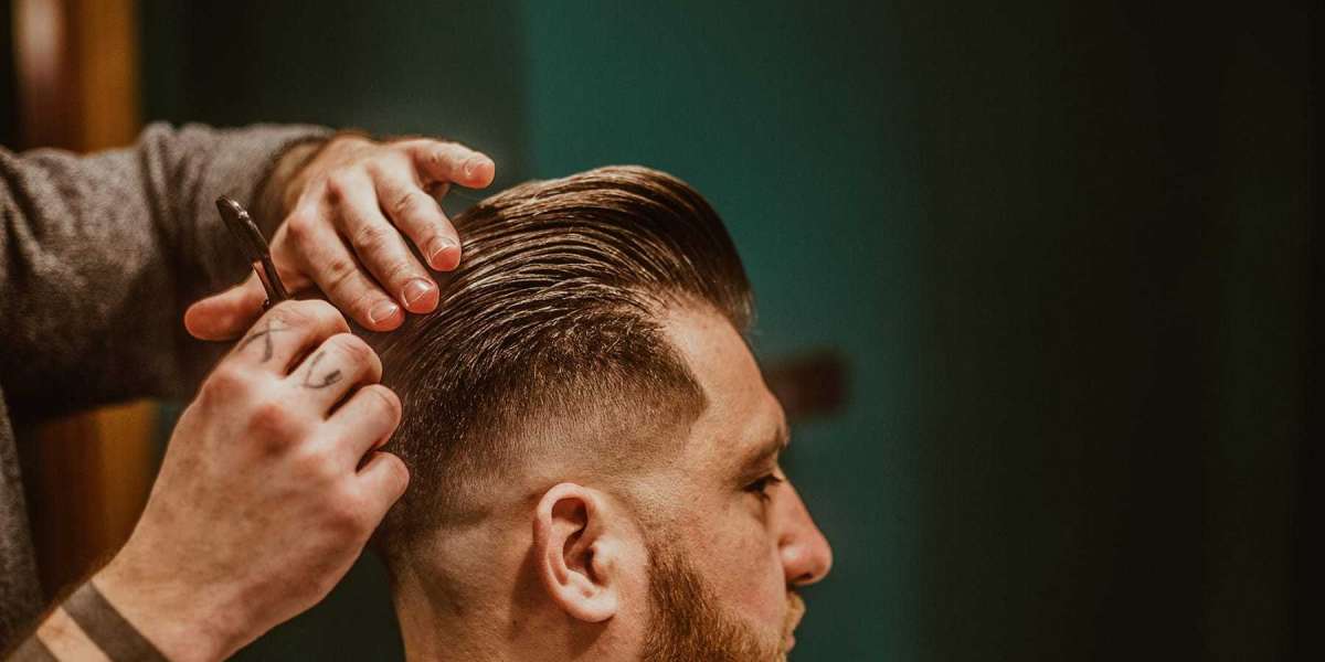 The Middle Part Hair Trend for Men