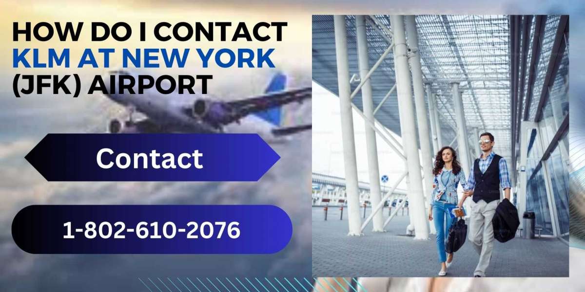 How do I contact KLM at New York JFK Airport?