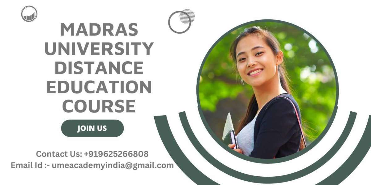 Madras University Distance Education Course