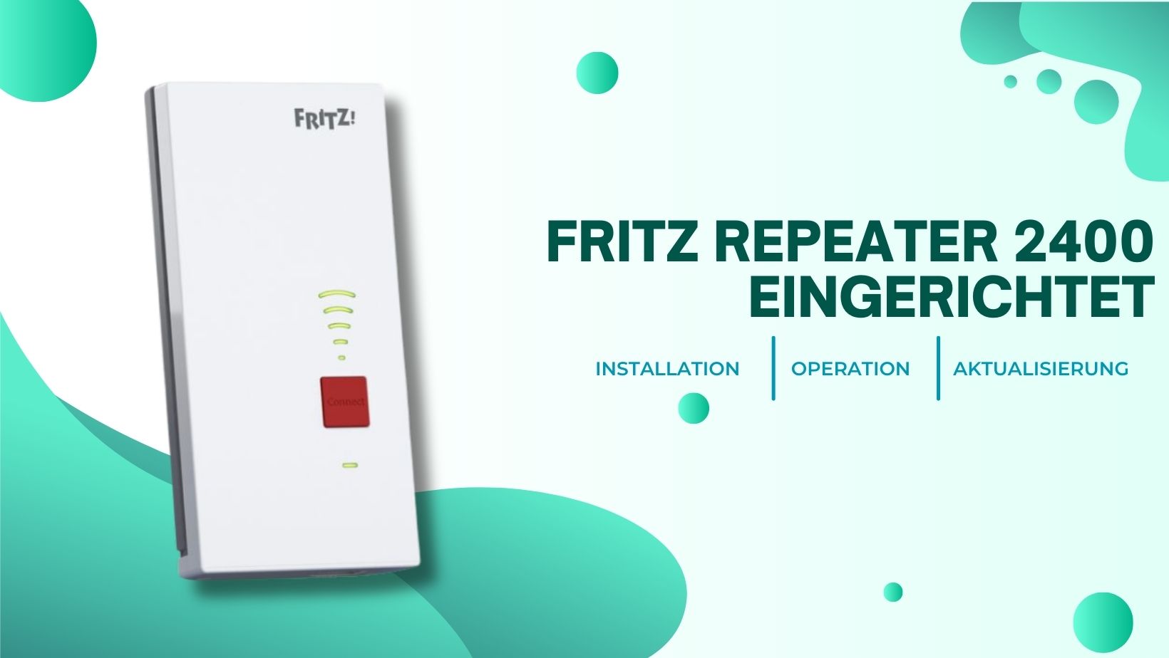 Fritz Repeater 2400 eingerichtet - Fritz.box
