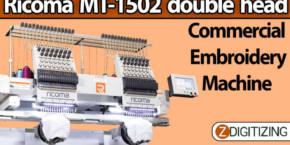 Ricoma MT-1502: Revolutionizing Commercial Embroidery with Double Head Efficiency