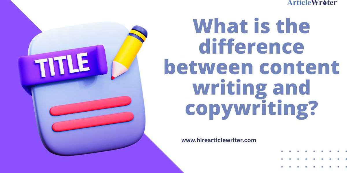 Decoding the Dichotomy: Content Writing vs. Copywriting