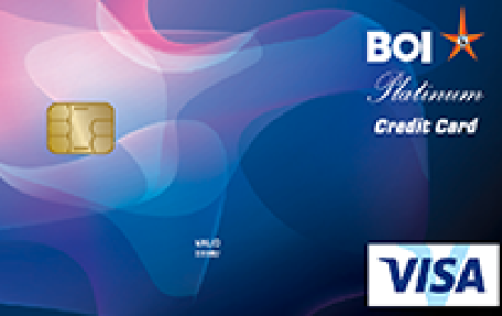 BOI Visa Platinum International Credit Card | BankingKaro