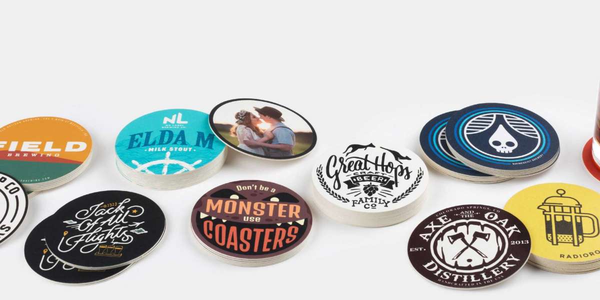 Unique Coasters: Design Your Own Customized Drink Mats with 8RoadPrinting
