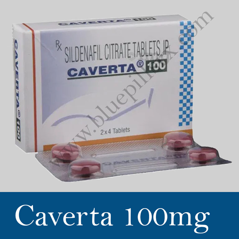 Caverta 100 mg Tablet - View Uses, Side Effects, Price | Bluepillsrx