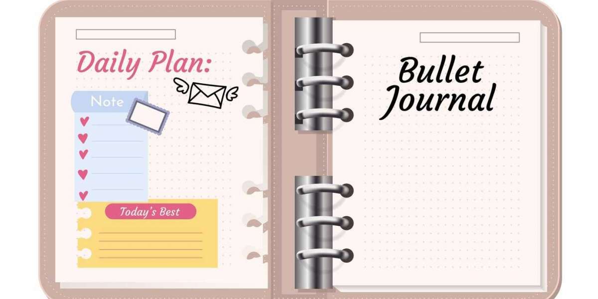 Crafting a Distinctive Bullet Journal Cover: Font and Color Dynamics