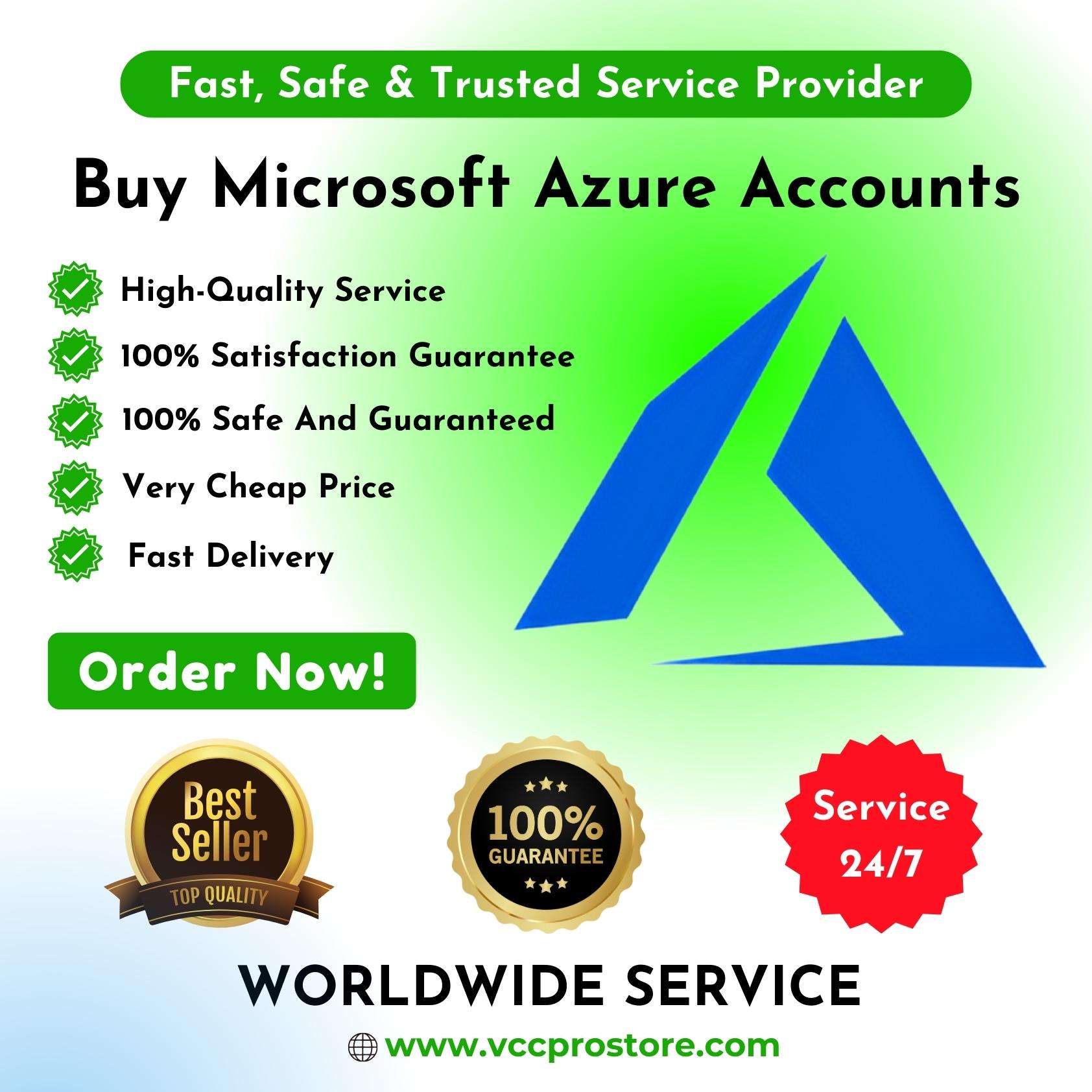 Buy Microsoft Azure Account - Free Trail & Pay as you go