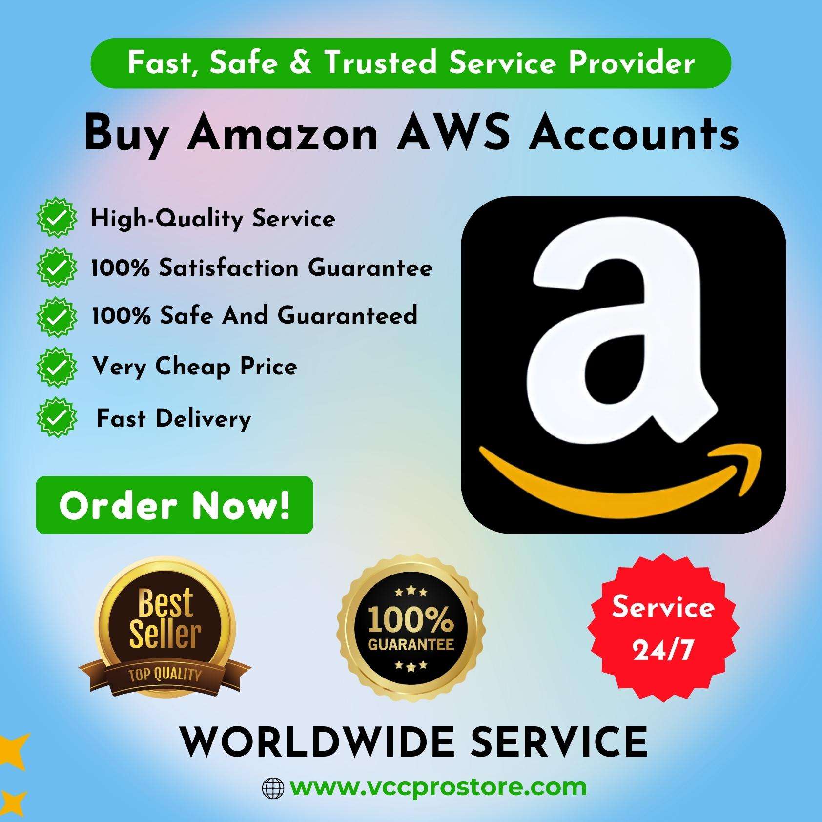 Buy Amazon AWS Accounts - Free Tier & Credits at Cheap Rate