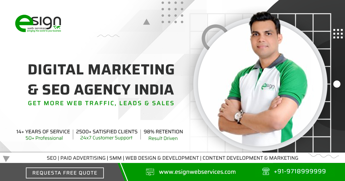 SEO Service India, Digital Marketing Company | eSign Web Services