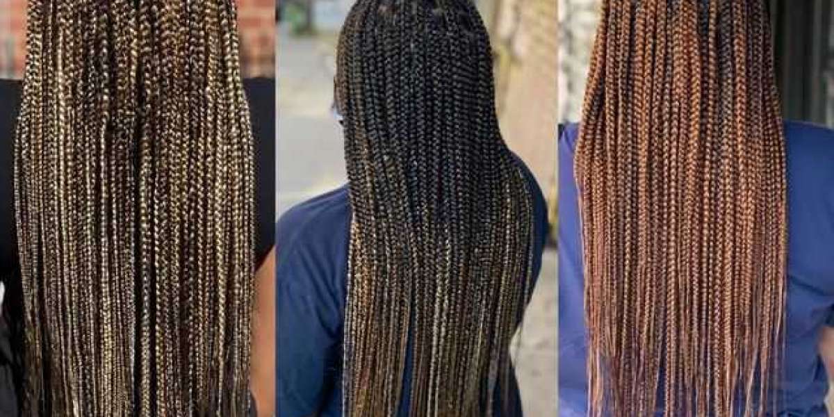 Experience the Artistry of Knotless Braids at Harlem Natural Hair