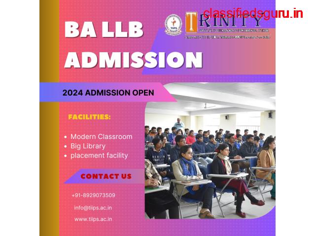 Take Admission in BA LLB in new Session-2024