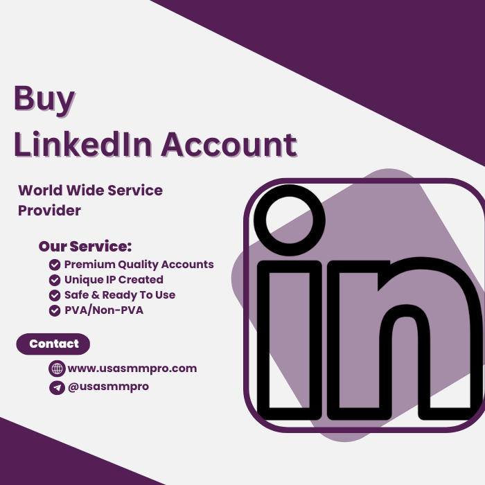 Buy LinkedIn Account - USASMMPRO