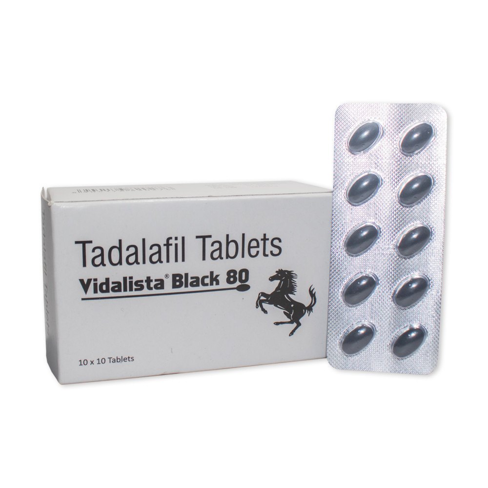 Vidalista Black 80 : Uses, Benefits, Side Effects, - Goodrxmedicins