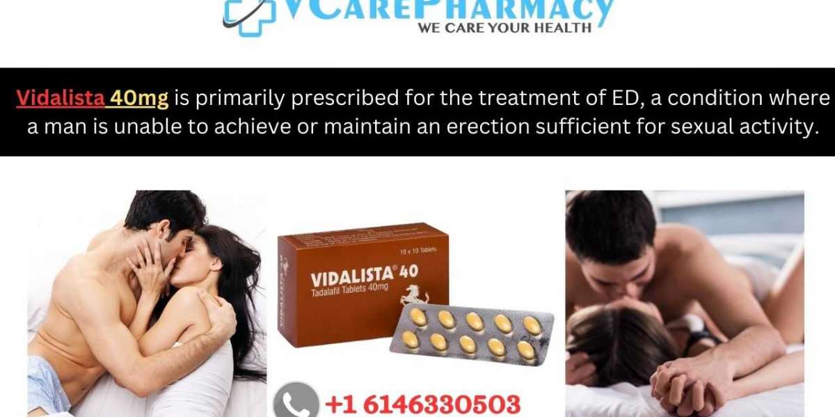 What is the recommended dosage for Vidalista 40mg?
