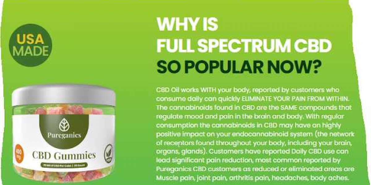 Pureganics CBD Gummies - Help Pain Relief, Safe Side Effects, Reviews Price!