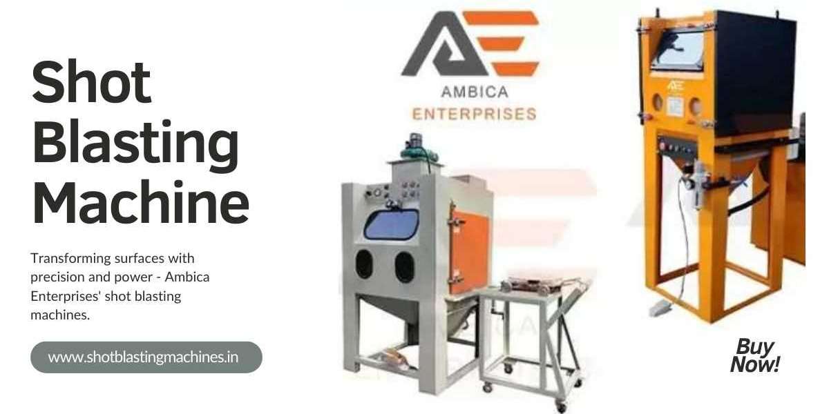 High-Efficiency Shot Blasting Machine: Ambica Enterprises