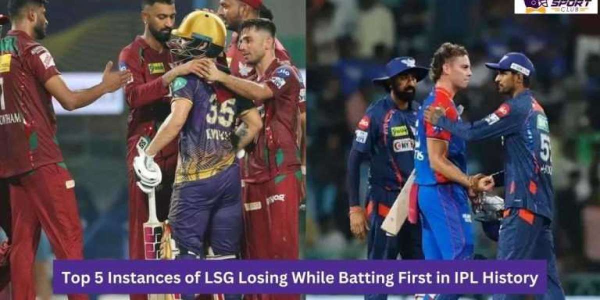 Top 5 Instances of LSG Losing While Batting First in IPL History